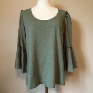 Bordeaux Woman’s Green Top Size L